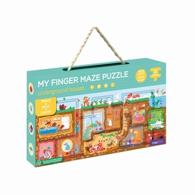 Mieredu My Finger Maze Puzzle Underground Houses