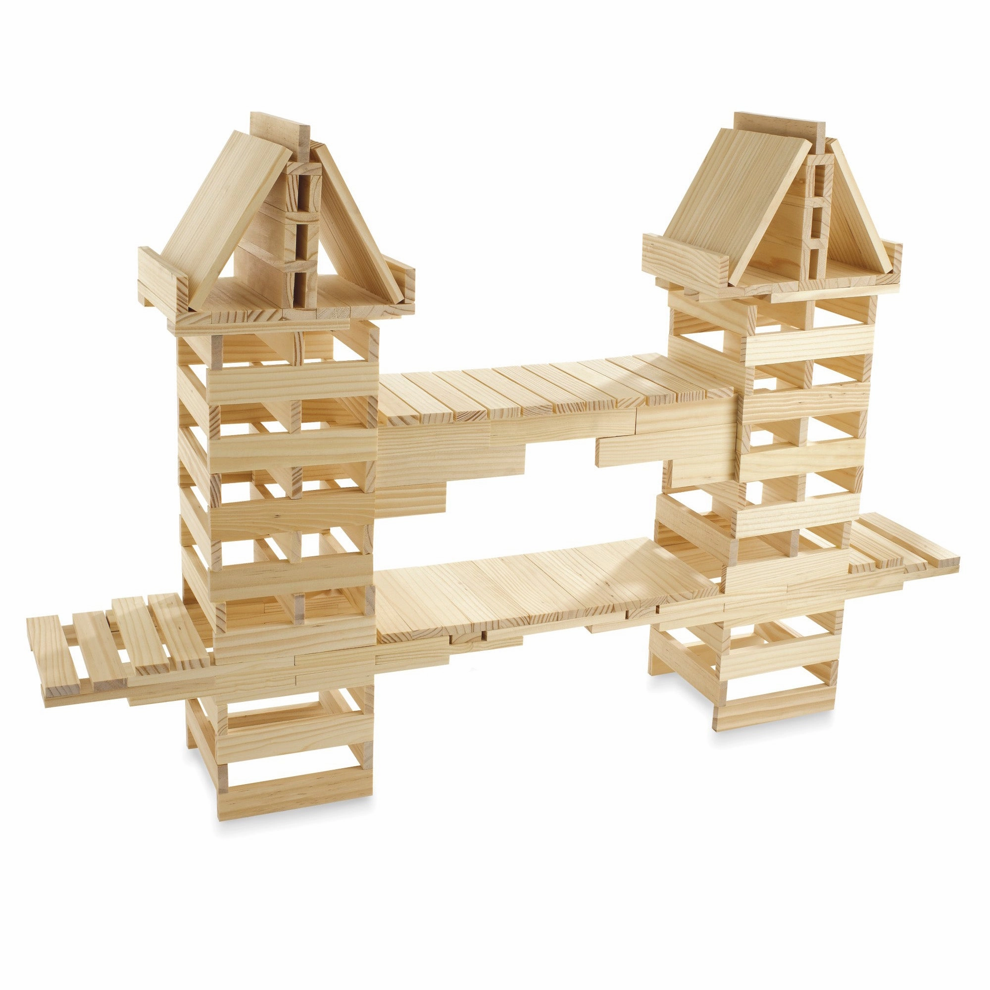 MindWare KEVA Structures 600-Piece Pine Plank Building Set