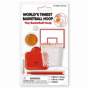 Mini Marvel: World's Tiniest Basketball