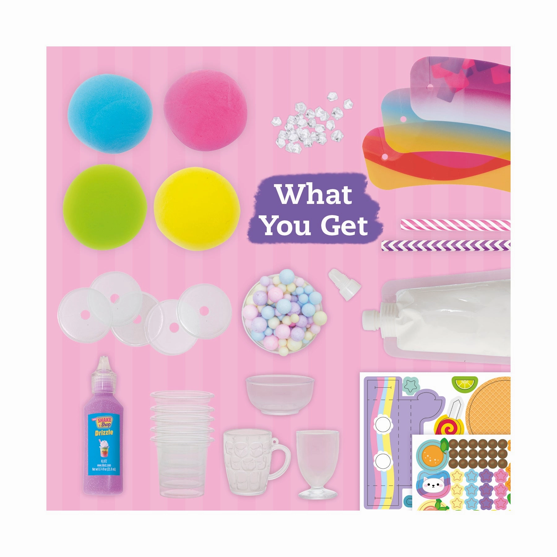 Mini Shake Shop Creative Clay Craft Kit - Play & Mold Delights