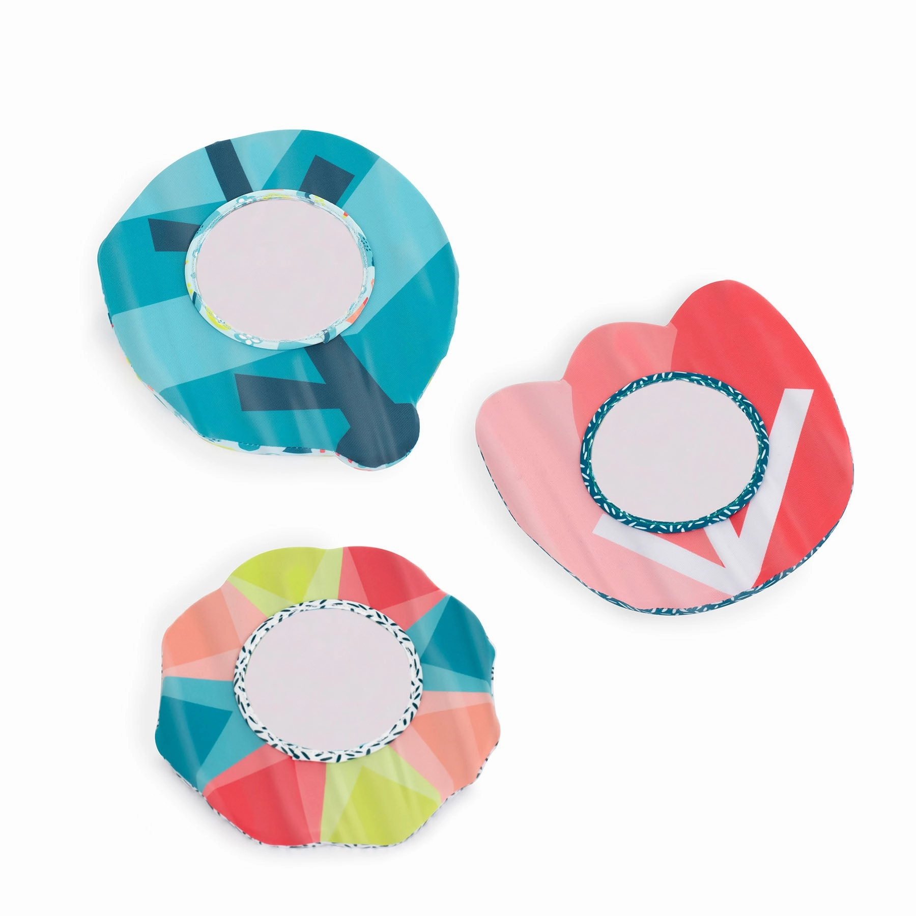 Miniland Feel to Learn Mirrors - Multisensory Exploration - Set of 3