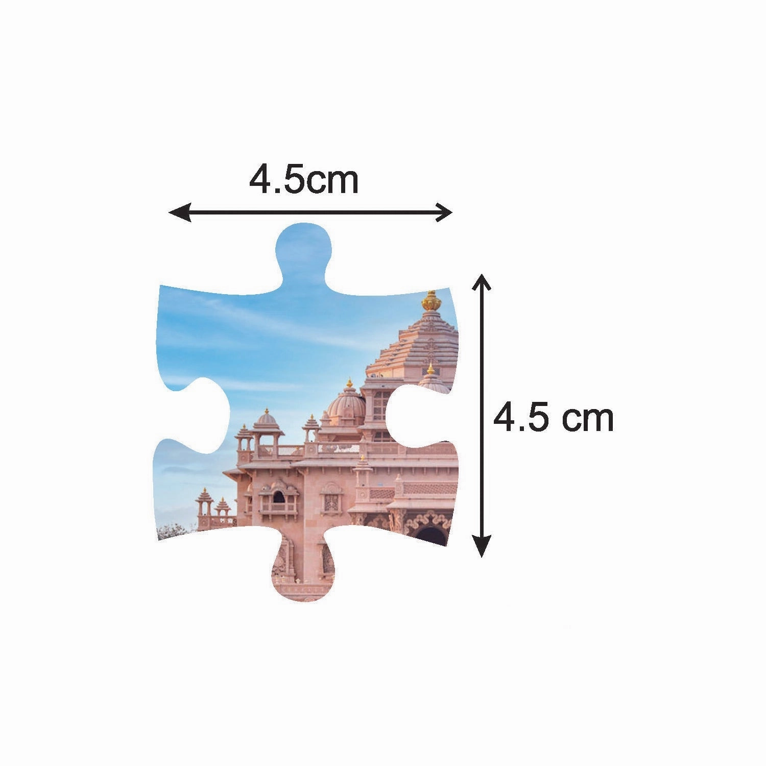Mittimate Akshardham Mandir Jigsaw Puzzle  36-Piece Cardboard Puzzle for Kids (Ages 4-6) | Fun, Learning & Perfect Birthday Gift