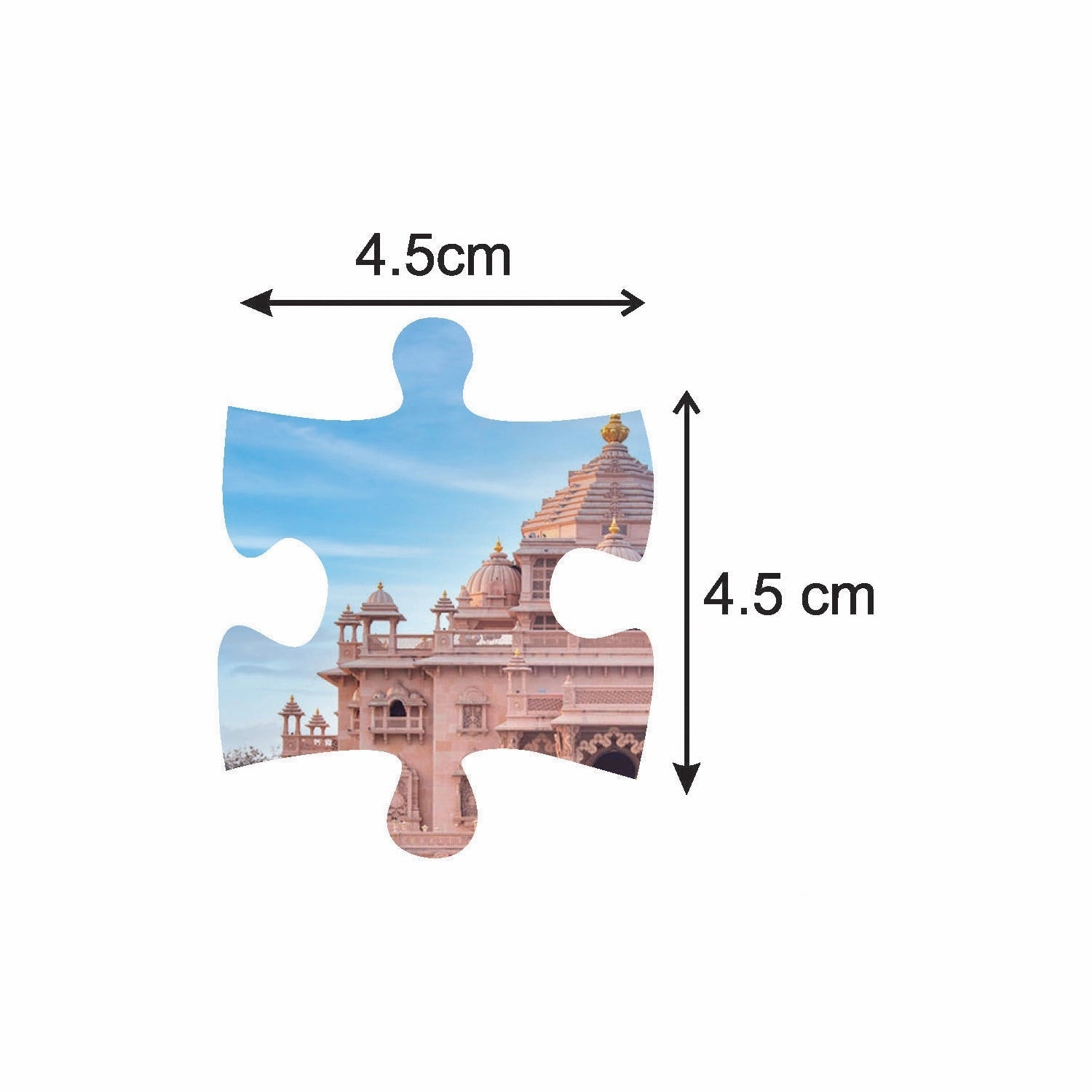 Mittimate Akshardham Mandir Jigsaw Puzzle  36-Piece Cardboard Puzzle for Kids (Ages 4-6) | Fun, Learning & Perfect Birthday Gift