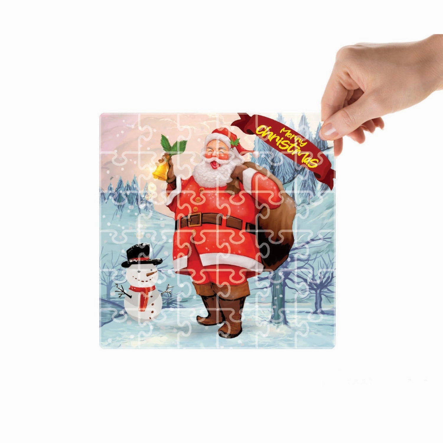 Mittimate Christmas Jigsaw Puzzle  36-Piece Cardboard Puzzle for Kids (Ages 4-6) | Fun, Learning & Perfect Birthday Gift