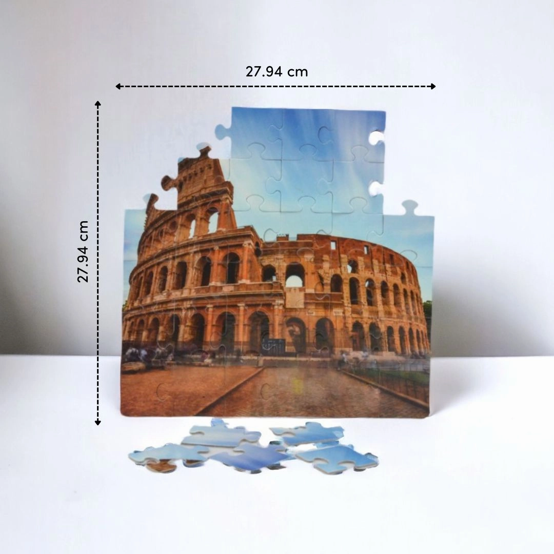 Mittimate Colosseum Jigsaw Puzzle  36-Piece Cardboard Puzzle for Kids (Ages 4-6) | Fun, Learning & Perfect Birthday Gift