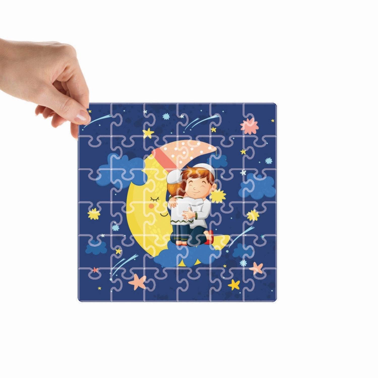 Mittimate Eid Mubarak Jigsaw Puzzle  36-Piece Cardboard Puzzle for Kids (Ages 4-6) | Fun, Learning & Perfect Birthday Gift