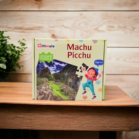 Mittimate Machu Picchu Jigsaw Puzzle  36-Piece Cardboard Puzzle for Kids (Ages 4-6) | Fun, Learning & Perfect Birthday Gift