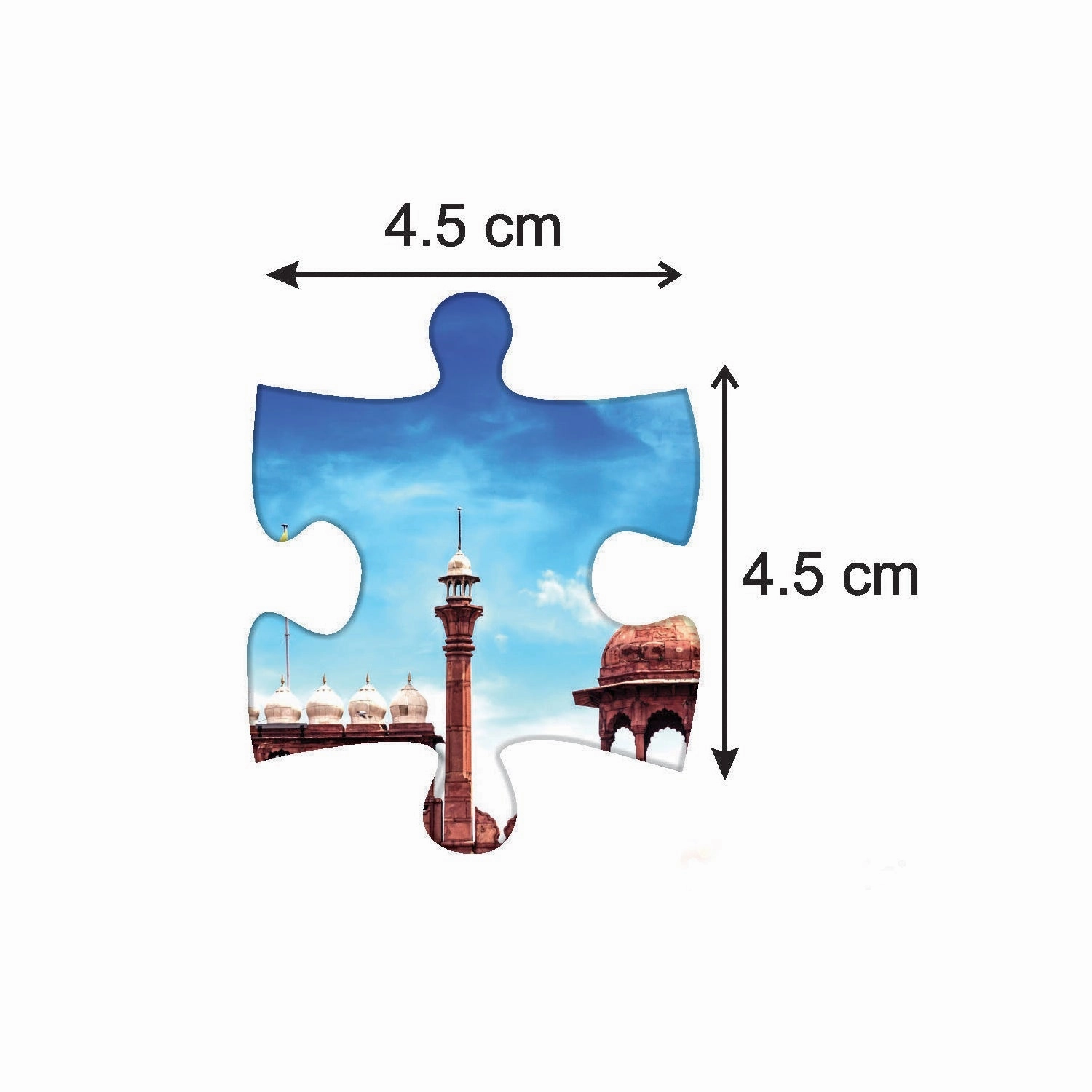 Mittimate Red Fort Jigsaw Puzzle  36-Piece Cardboard Puzzle for Kids (Ages 4-6) | Fun, Learning & Perfect Birthday Gift