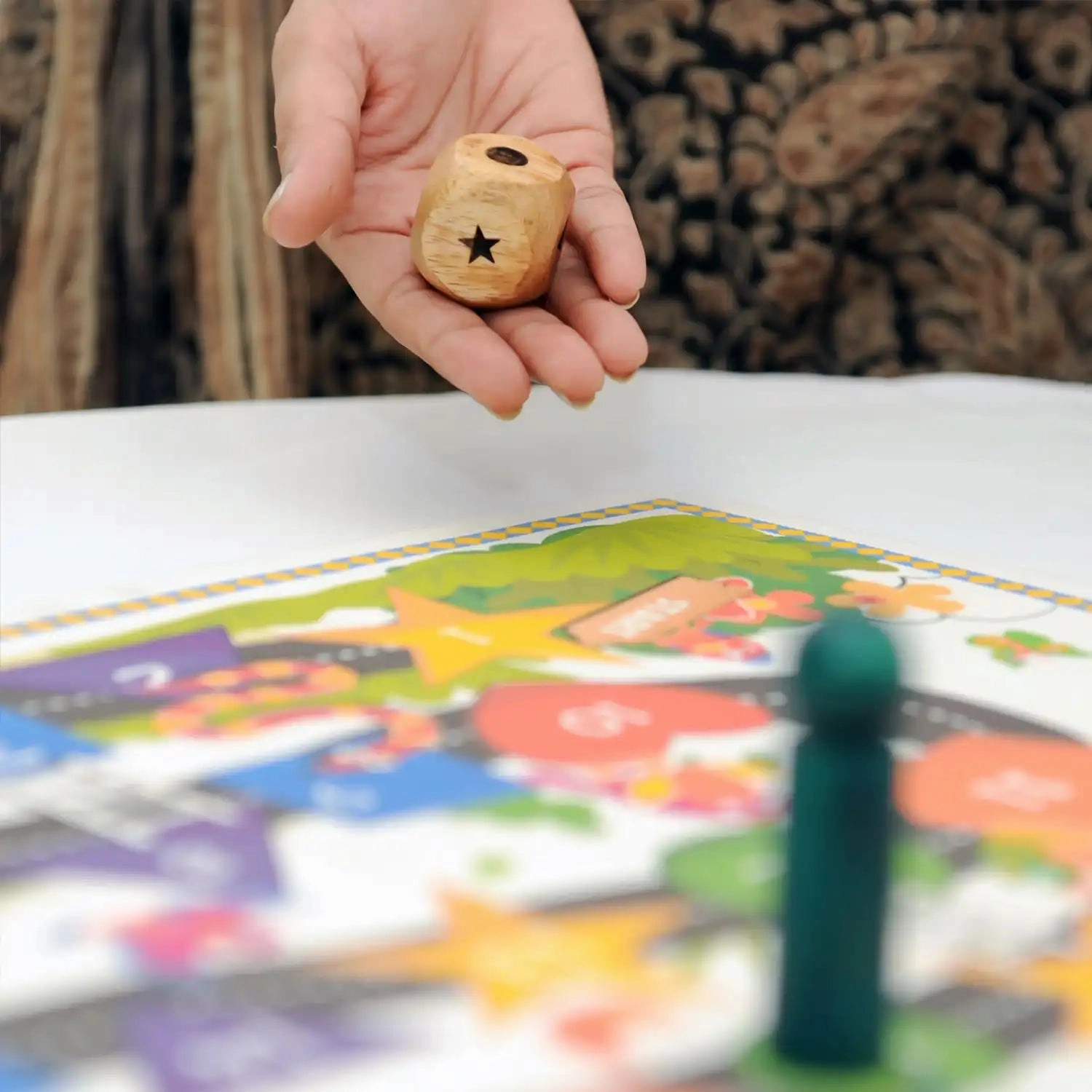 Mittimate Shapes and Ladders Board Game for Kids 6 Year Old I Snake & Ladder Themed 2 Player Board Game I Fun & Educational New Board Game for Children