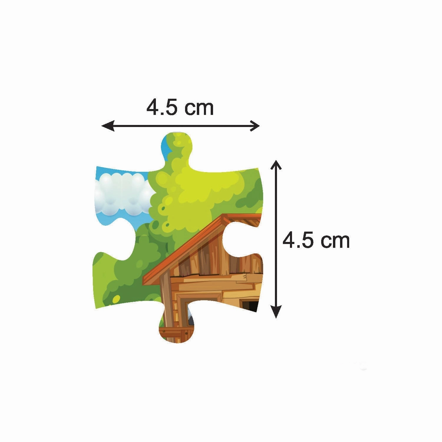 Mittimate Tree House Jigsaw Puzzle  36-Piece Cardboard Puzzle for Kids (Ages 4-6) | Fun, Learning & Perfect Birthday Gift