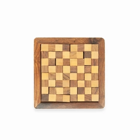 Mittimate Wooden Chess Pentomino Puzzle  Brain-Boosting Jigsaw Game for Kids (6-10 Years) | Fun & Educational Birthday Gift