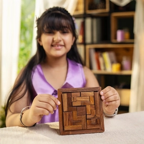 Mittimate Wooden Solid Pentomino Puzzle  Brain-Boosting Jigsaw Game for Kids (6 ) | Fun, Learning & Perfect Birthday Gift
