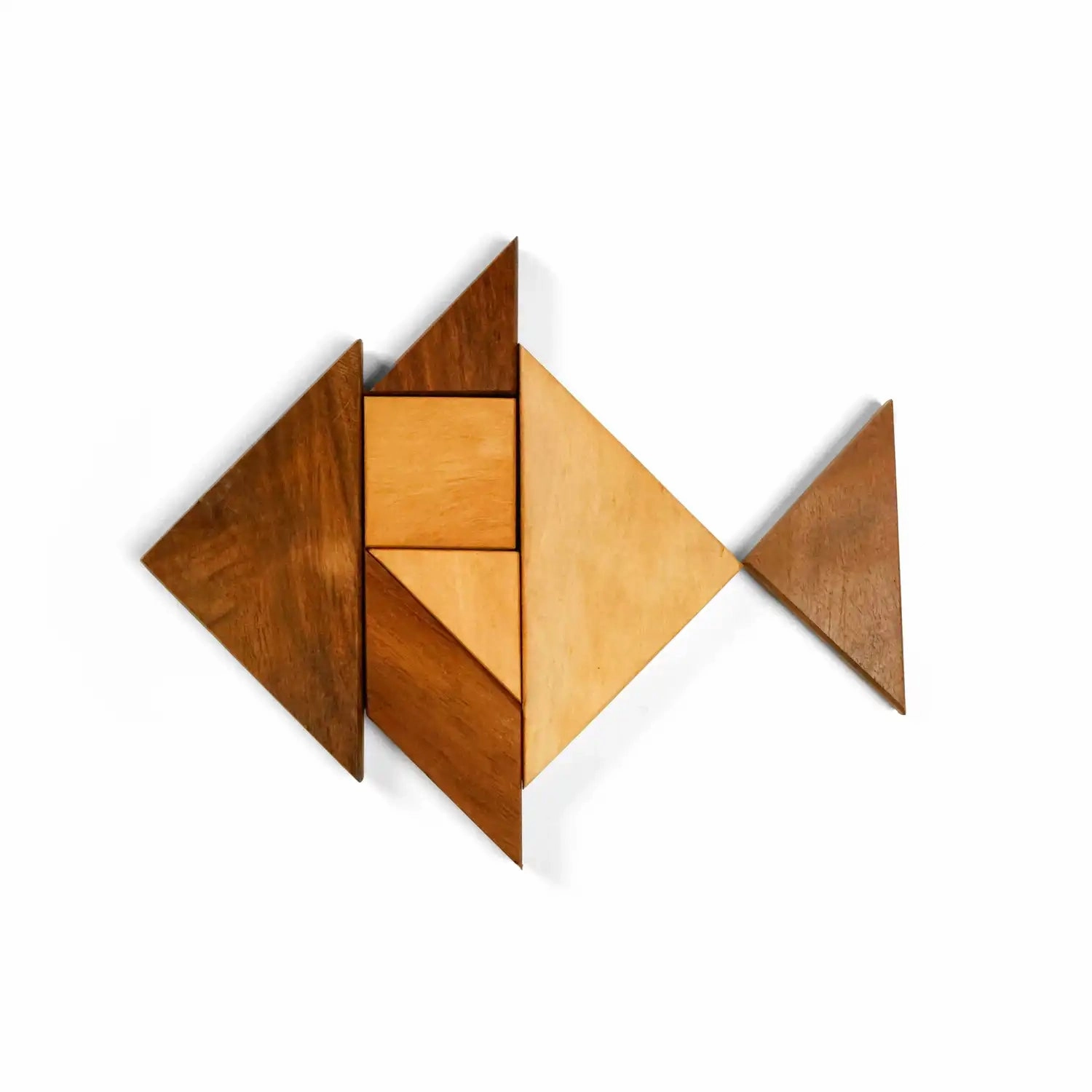 Mittimate Wooden Tangram Puzzle  Brain-Boosting Puzzle Game for Kids (6 ) | Fun, Learning & Perfect Gift Choice