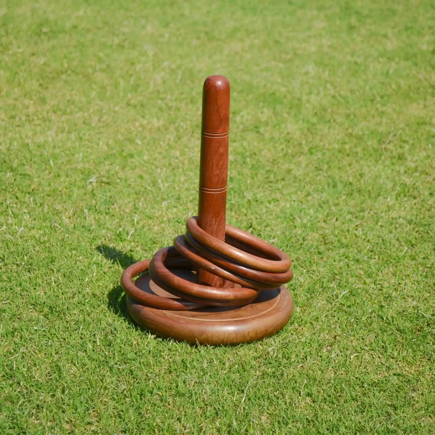 Mittimate Wooden Toss & Ring Game  Fun Indoor & Outdoor Activity for Kids (6 ) | Enhances Aiming & Shooting Skills