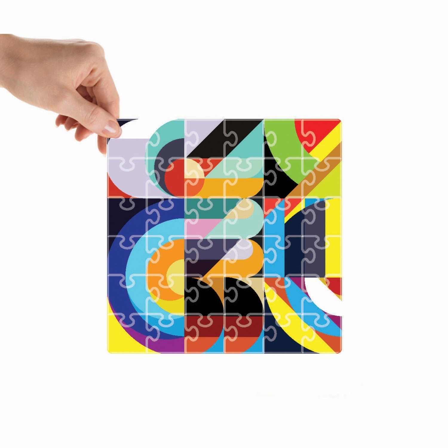 Mittimate Zentangle Jigsaw Puzzle  36-Piece Cardboard Puzzle for Kids (Ages 4-6) | Fun, Learning & Perfect Birthday Gift