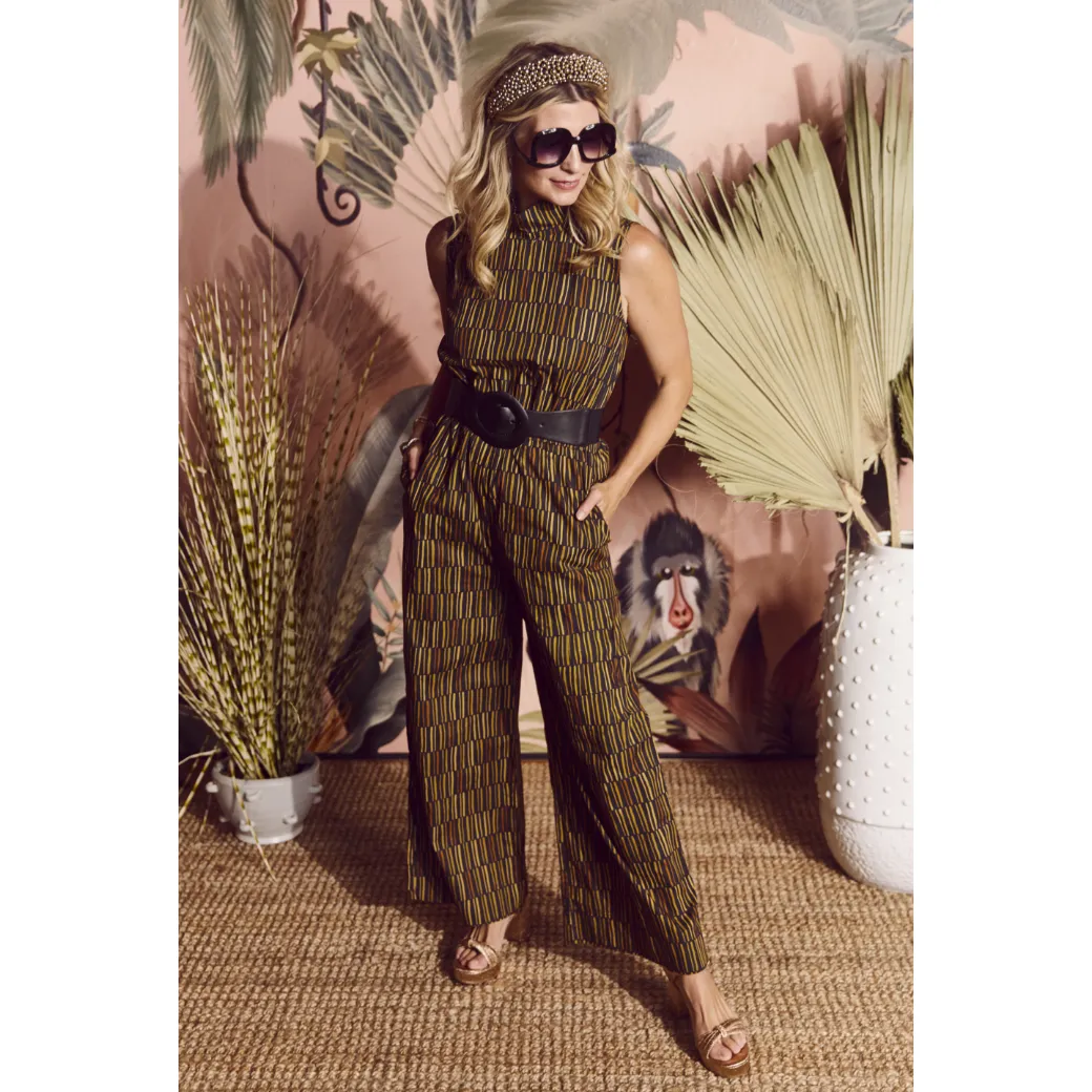Mod Jumpsuit - Black Matchstick