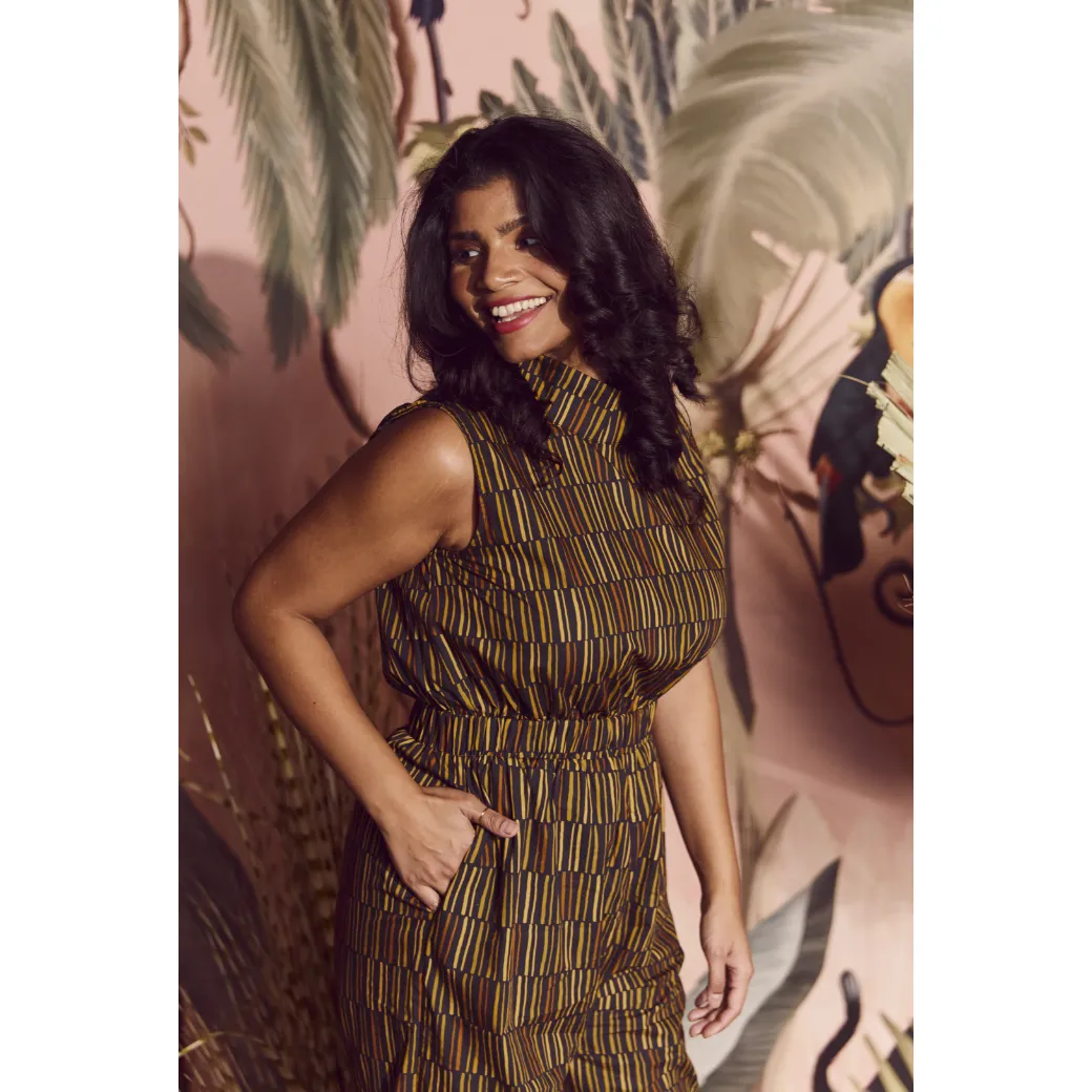 Mod Jumpsuit - Black Matchstick
