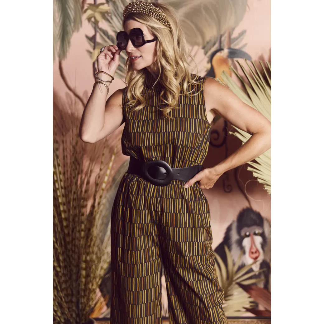 Mod Jumpsuit - Black Matchstick