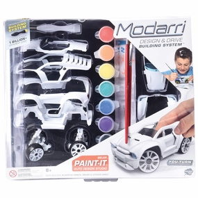 Modarri Deluxe Paint It Auto Design Studio - Creative Car Customization Kit for Kids