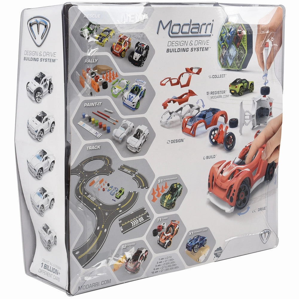 Modarri Deluxe Paint It Auto Design Studio - Creative Car Customization Kit for Kids