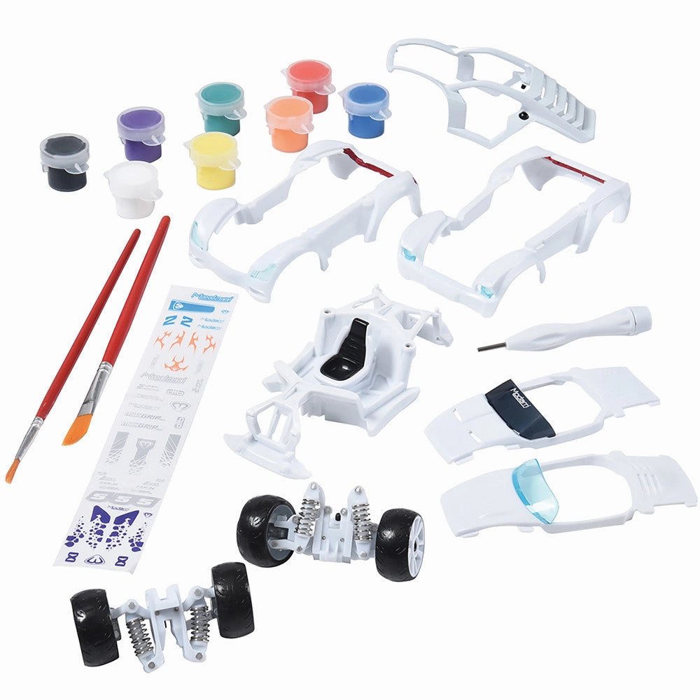 Modarri Deluxe Paint It Auto Design Studio - Creative Car Customization Kit for Kids