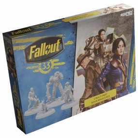 Modiphius Entertainment Fallout: LA Tales 4 Miniature Figures Set - Amazon TV Show Tie-in