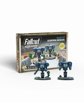 Modiphius Entertainment Fallout Wasteland Warfare - Securitron Enforcers Action Figures