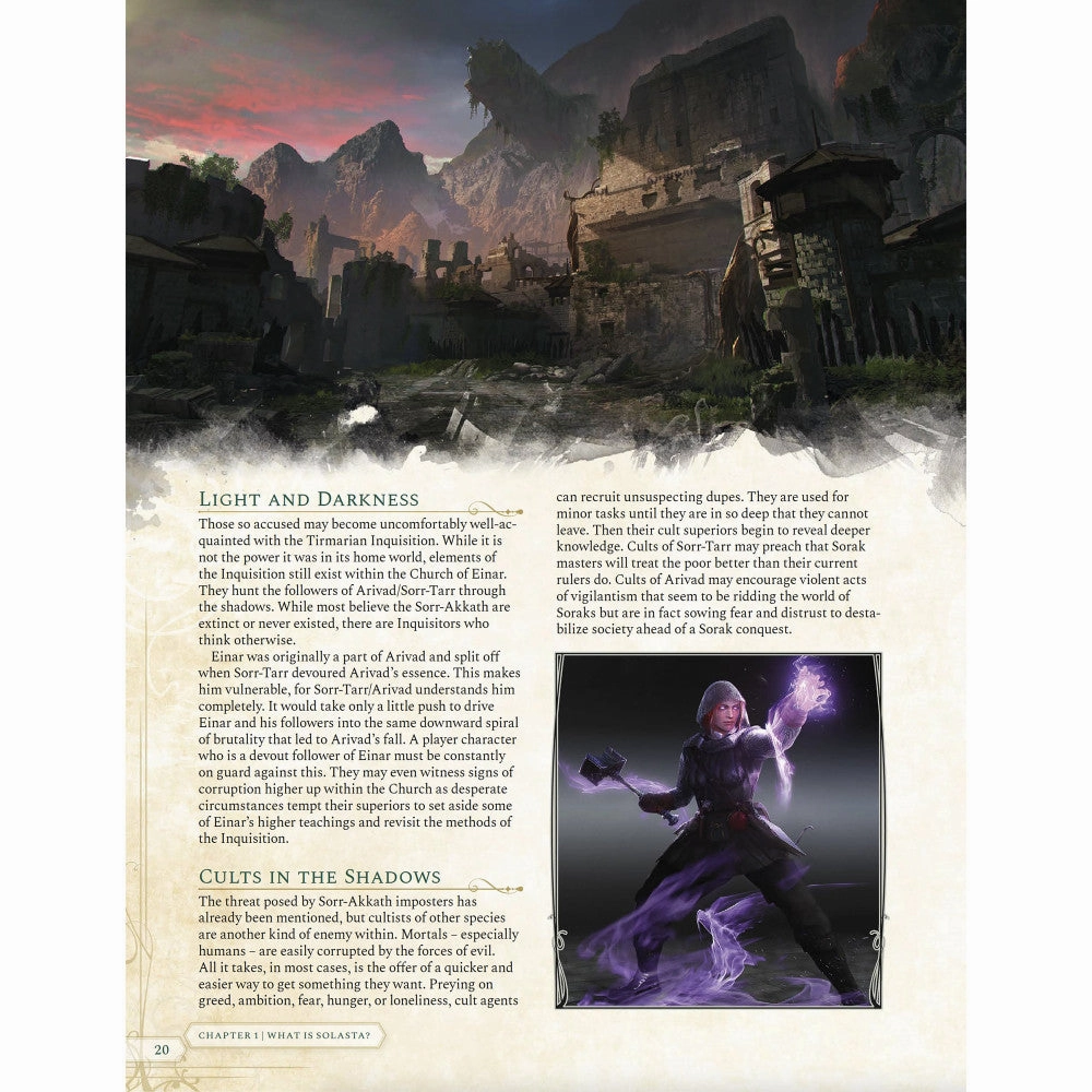 Modiphius Entertainment: Solasta Campaign Rulebook - 5E RPG Revised Edition