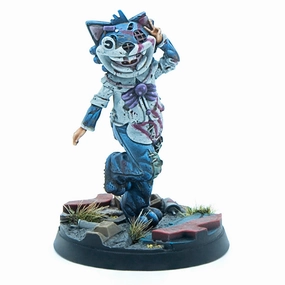 Modipihus Entertainment Fallout: Wasteland Warfare 32mm Mr Fuzzy Miniature