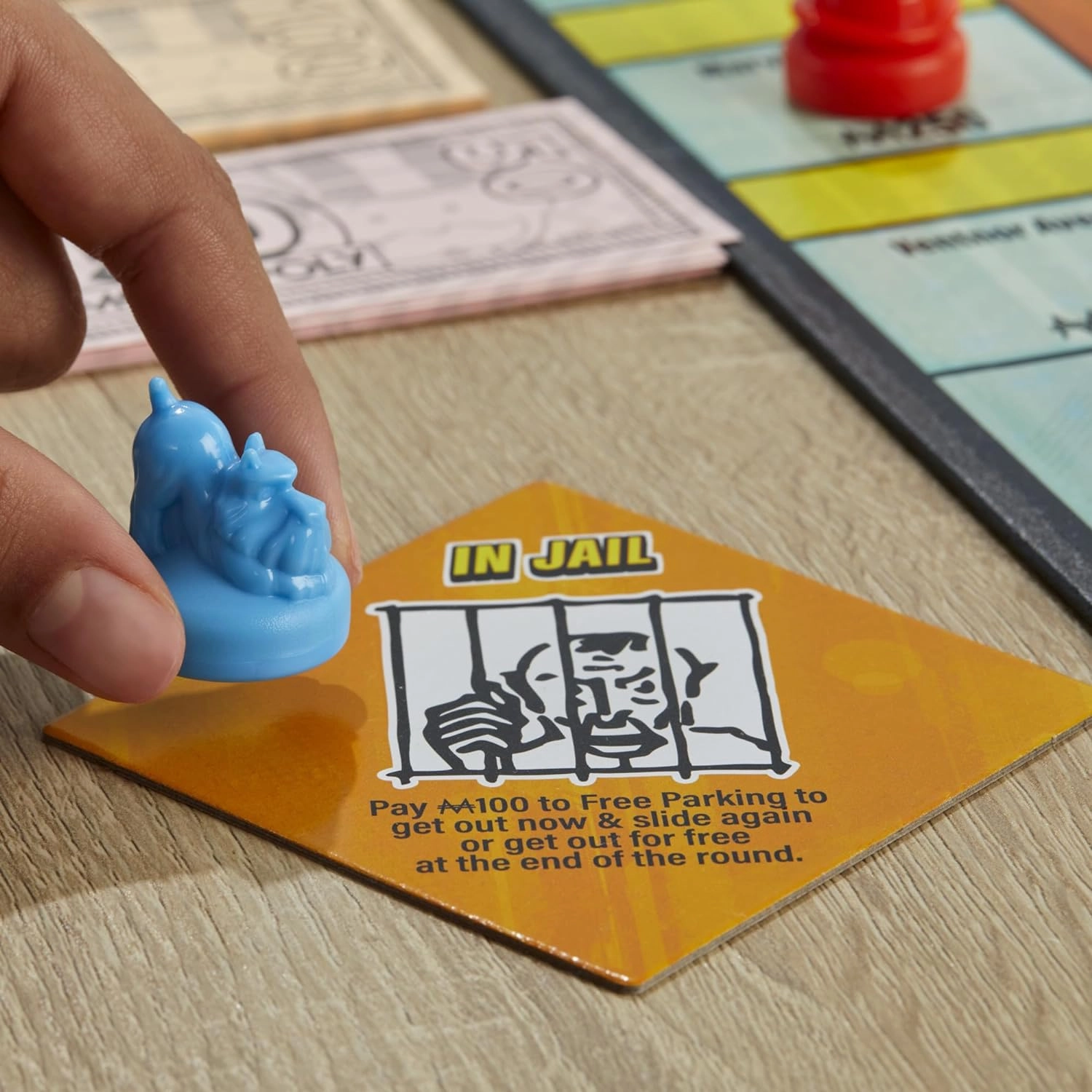 Monopoly Knockout 2-8 Players Fun Family Board Game for Kids and Adults Ages 8 
