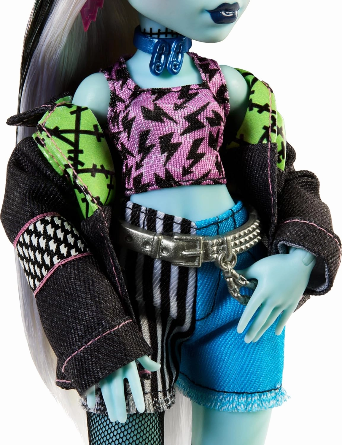 Monster High Frankie Stein Doll with Watzie Pet with Accessories for Kids Ages 4 