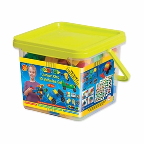 Morphun Junior Xtra 10 Vehicles Building Set - 251 Pieces