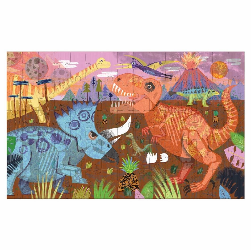Mud Puppy 75 Piece Lenticular Puzzle Dinosaur Roar!