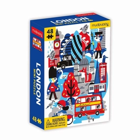 Mud Puppy London City 48 Piece Mini Puzzle