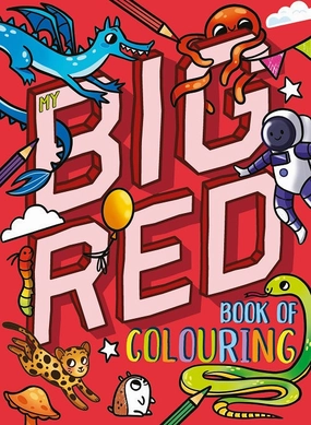 My Big Red Book Of Colouring