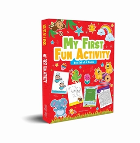 My First Fun Activity Boxset of 4 Books: Spot the Difference Mazes Word Search & Dot to Dot [Paperback] Wonder House Books