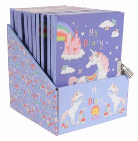 My lockable Diary Unicorn Rainbows