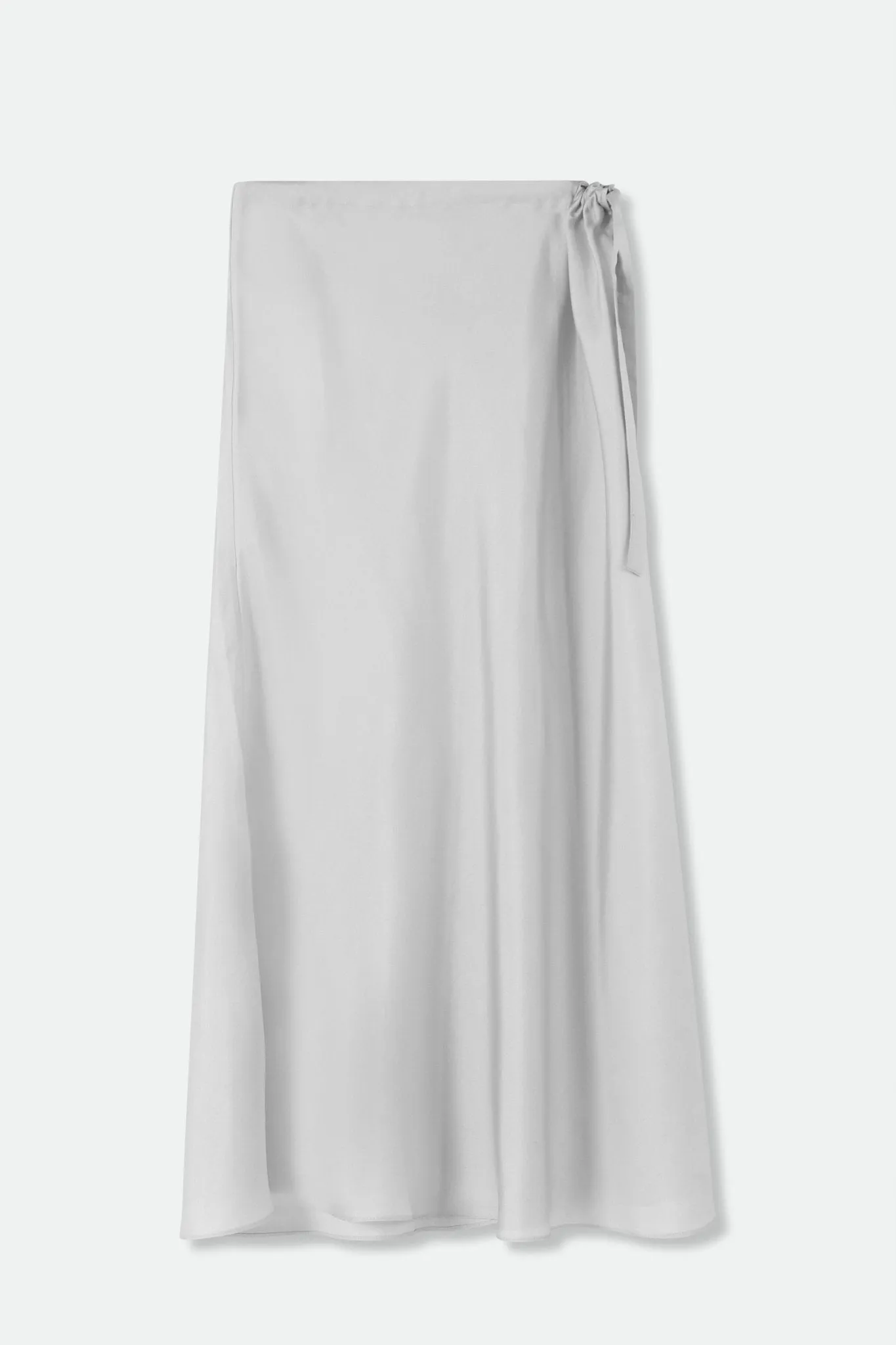 NAHLA SILK TWILL SKIRT