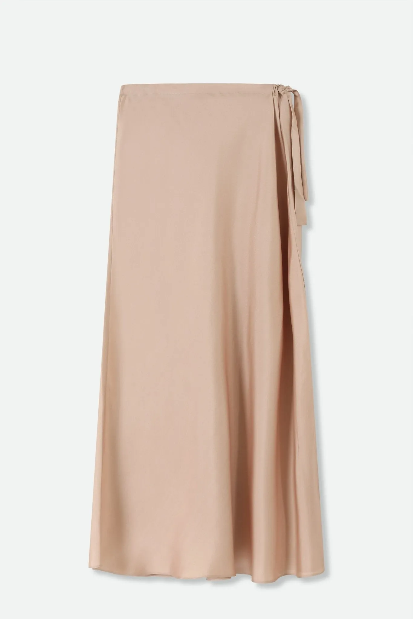 NAHLA SILK TWILL SKIRT