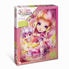 Nebulous Stars 200 Piece Glitter Puzzle Petulia & Paloma