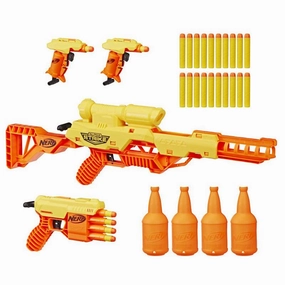 Nerf 33-Piece Alpha Strike Battalion Set -- Includes 4 Blasters, 4 Half-Targets, and 25 Official Nerf Elite Darts