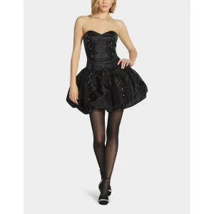 Nesa Mini Dress Black Betsey Johnson Jewelry