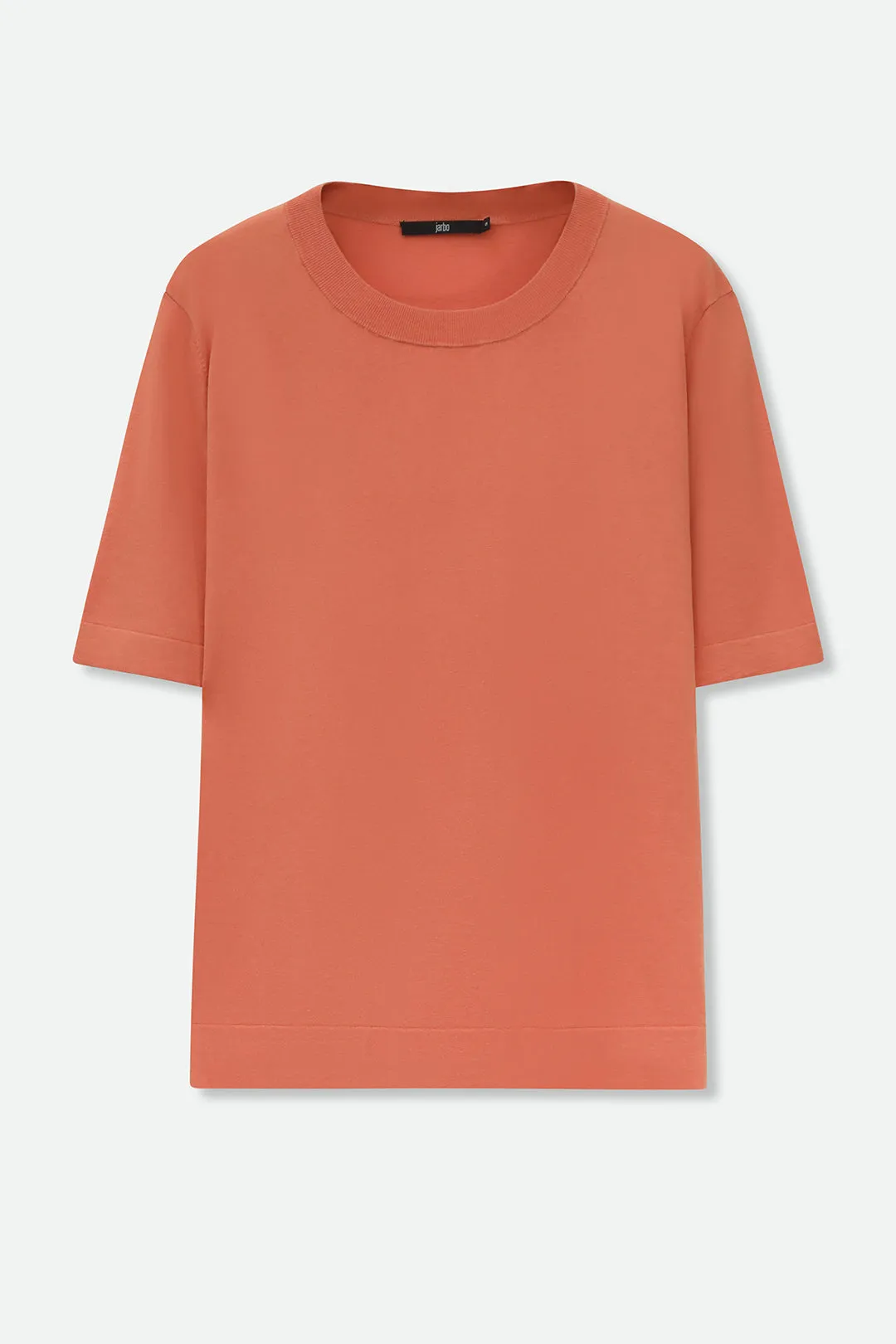 NICO TENNIS ELBOW SLEEVE CREW IN ITALIAN SILK COTTON