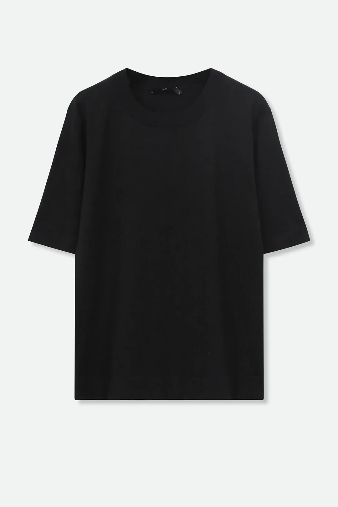 NICO TENNIS ELBOW SLEEVE CREW IN ITALIAN SILK COTTON