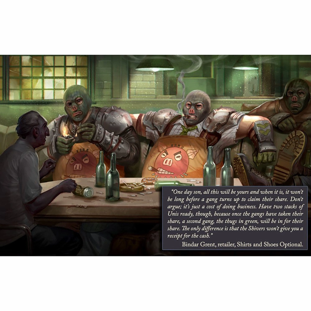 Nightfall Games: SLA Industries Threat Analysis 1: Collateral - RPG Hardcover Sourcebook