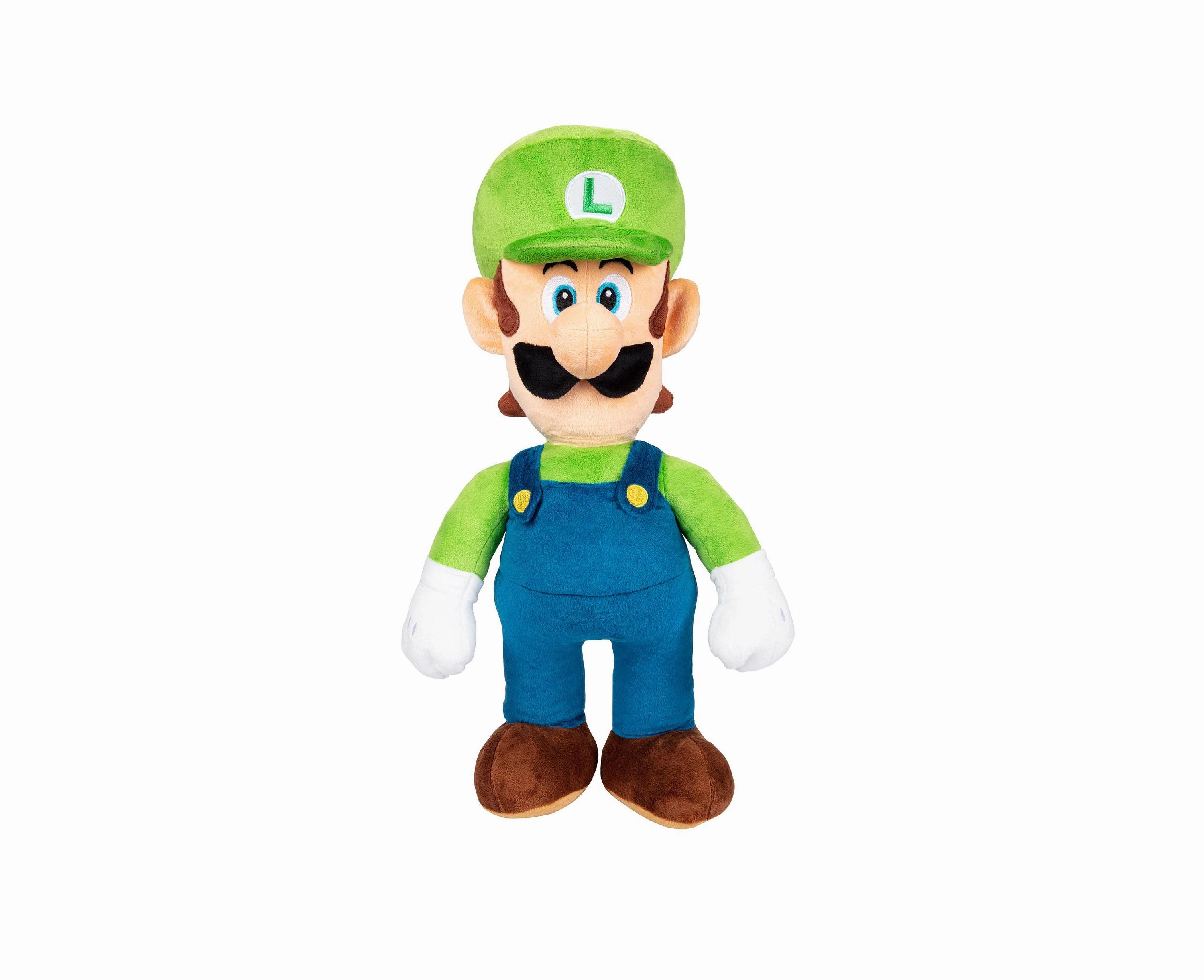 Nintendo 20 inch Jumbo Plush Luigi - Super Soft Cuddly Toy
