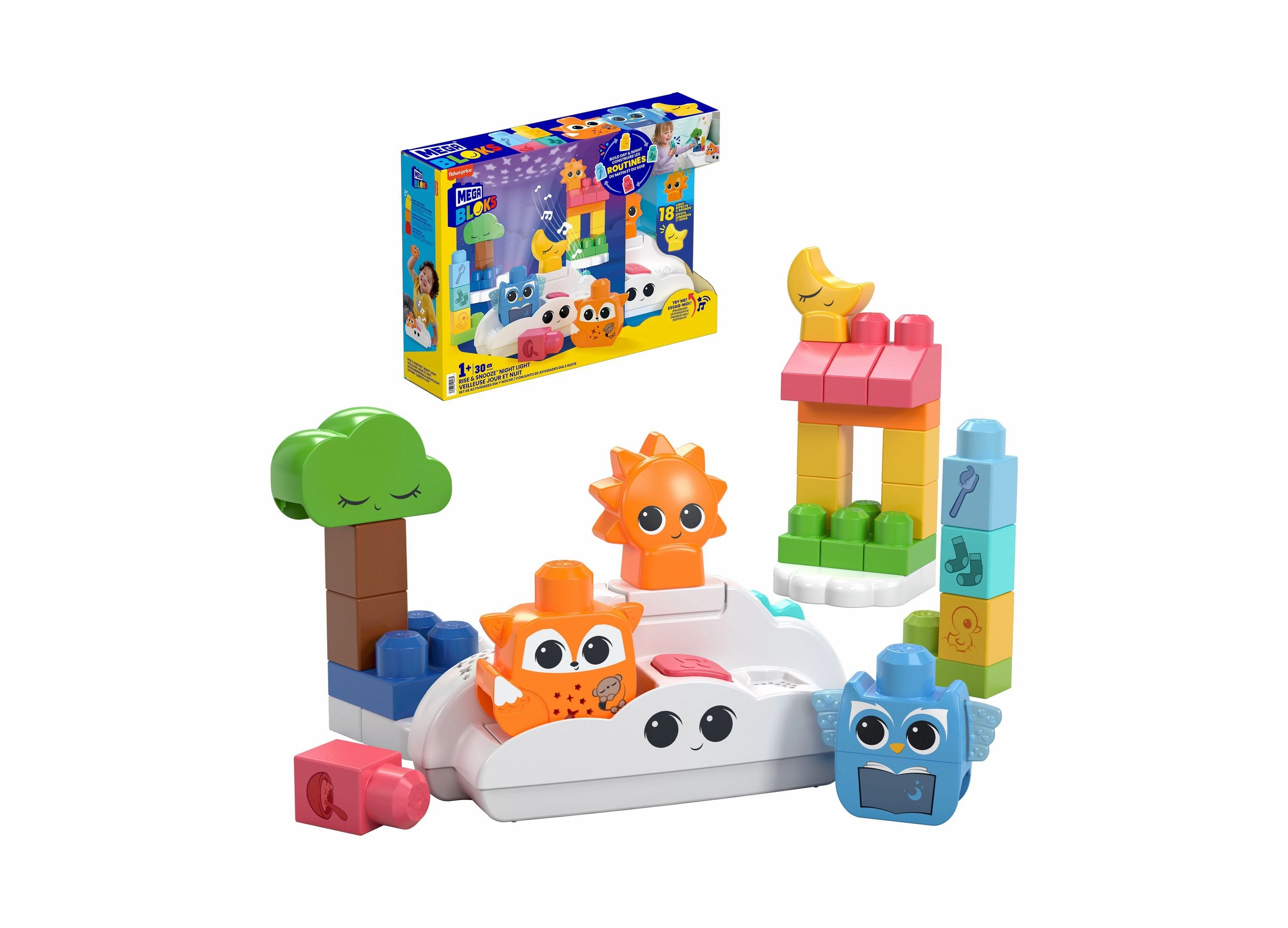 Nugh Light Blocks  Vibrant Construction Set