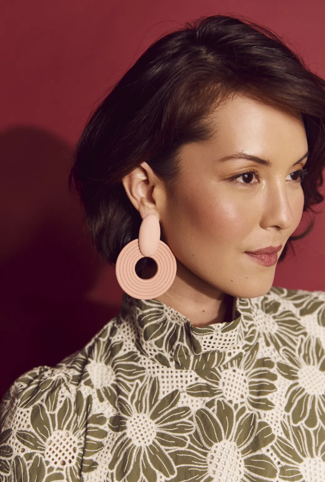 Oasis Earrings - Blush