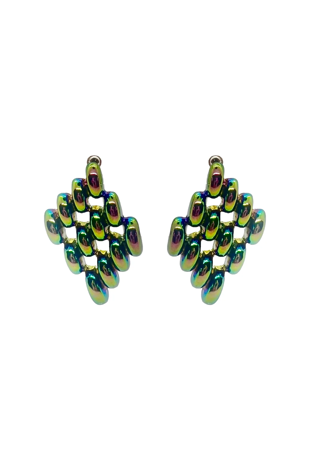 Off the Grid Earrings - Iridescent