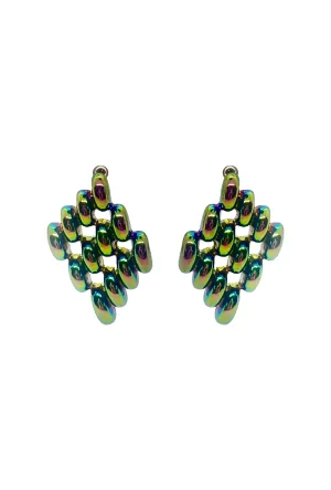 Off the Grid Earrings - Iridescent